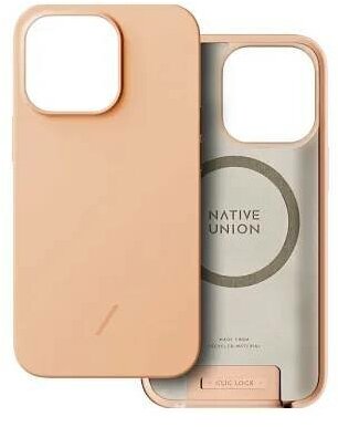 Чехол для смартфона Native Union CLIC POP iPhone 13, MagSafe, персиковый