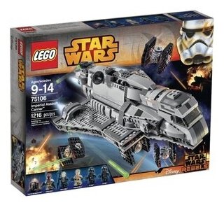 Конструктор LEGO Star Wars 75106 Имперский перевозчик