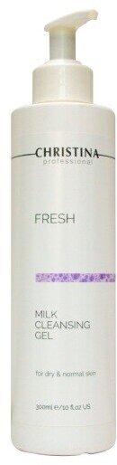 Christina Fresh Milk Cleansing Gel dry and normal skin (Молочный очищающий гель для сухой и нормальной кожи), 300 мл