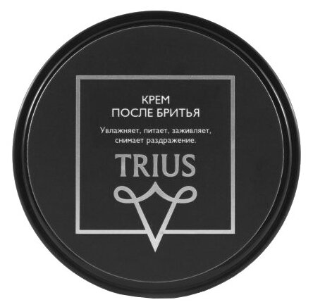 Крем после бритья охлаждающий с ментолом Trius After Shave Cream 50 мл