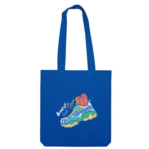 фото Сумка шоппер us basic, синий