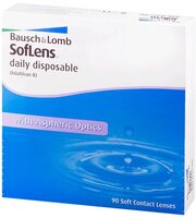 Контактные линзы Bausch & Lomb Soflens Daily Disposable, 90 шт., R 8,6, D -4,25