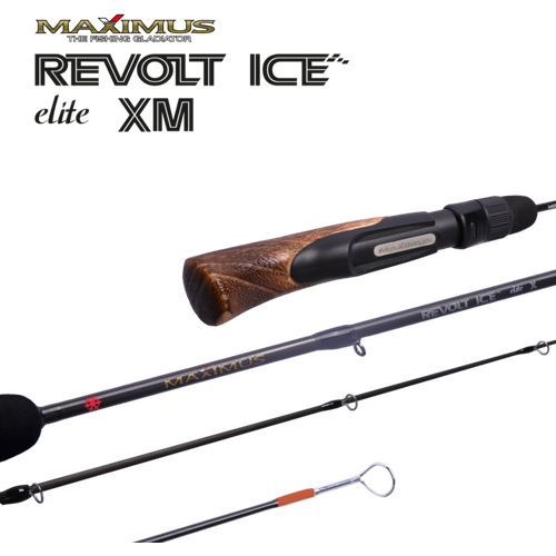 Зимняя удочка Maximus REVOLT ICE ELITE XM 302H 0,75м до 50гр MIRRIEXM302H