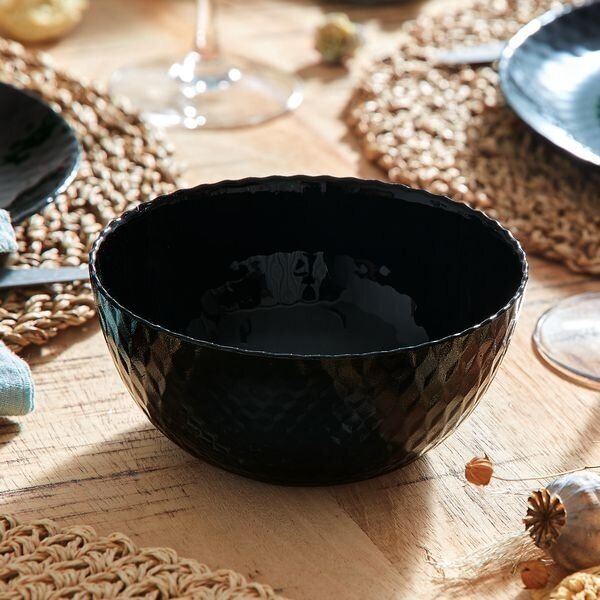 салатник LUMINARC Pampille Black 13см 0,35л стекло - фото №9
