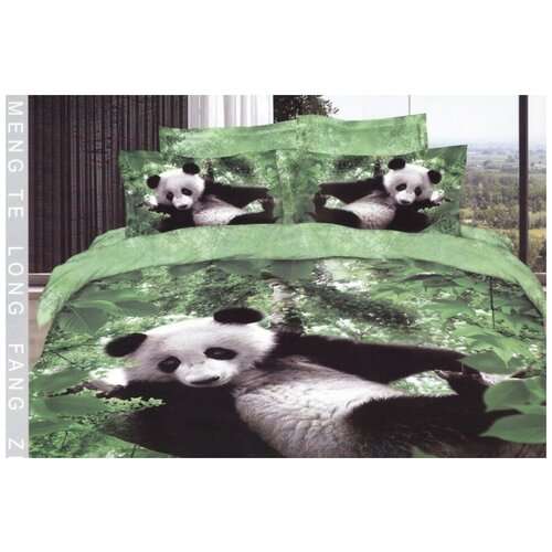 фото Постельное белье famille rs-138 (сатин) / евро (4 наволочки)