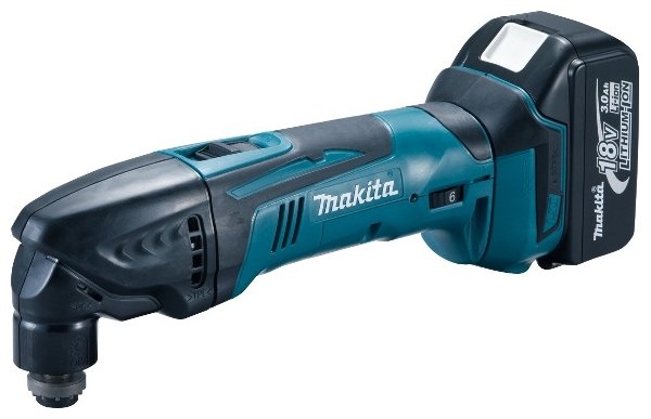 Инструмент многоф. акк. MAKITA DTM50RFE(X1) 18.0В 2x3.0Ач LiION 6000–20000/мин 1.6° 2.0кг +набор