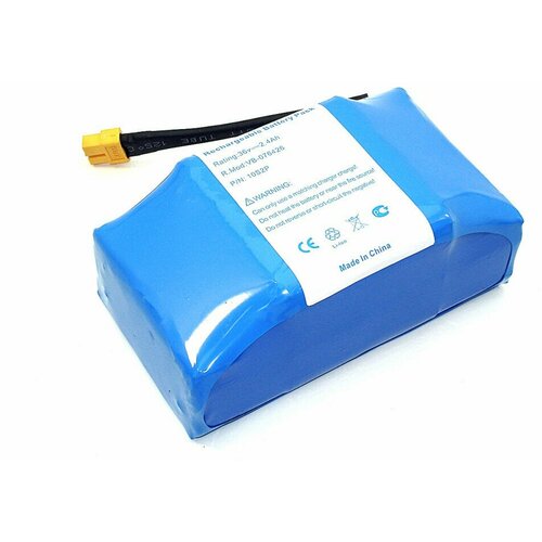 Аккумулятор для гироскутера 36V 2.4Ah (10S2P) [Li-ion] 36v 12ah lithium ion li ion rechargeable chargeable battery 5c inr 18650 for electric bicycles 80km 36v power supply