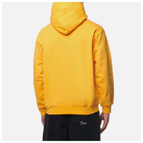 фото Мужская толстовка dime twister hoodie жёлтый, размер l