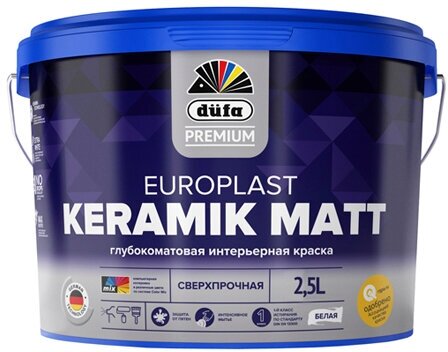 Краска DUFA Premium EuroPlast KERAMIK MATT база1 25л