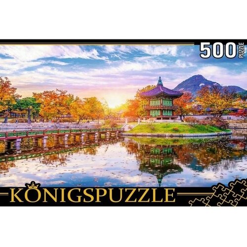 Konigspuzzle Пазл «Южная Корея. Дворец Кёнбоккун», 500 элементов пазл южная корея дворец кёнбоккун 500 элементов