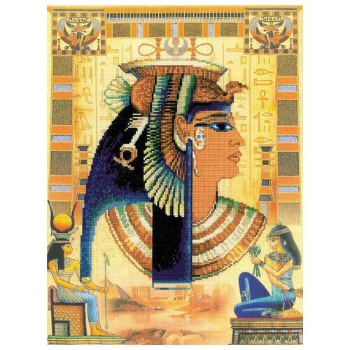 фото Риолис набор для вышивания клеопатра 30 x 40 см (0046 рт)