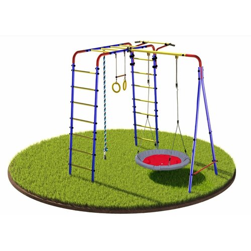 Детский спортивный комплекс для улицы, игровая уличная площадка для детей, для сада и дачи