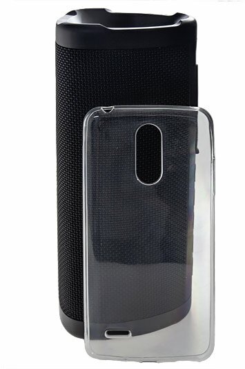 Силиконовый чехол Jack Case для LG K8 (2017) прозрачный