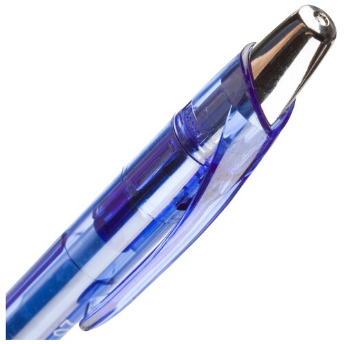 pentel ручка шариковая автоматическая ifeel it 0 7 мм d 0 7 мм 12 шт bx477 c синие чернила Ручка шариковая автоматическая Pentel IFeel it! cиний, 0,7мм BX477-C - 1 шт.