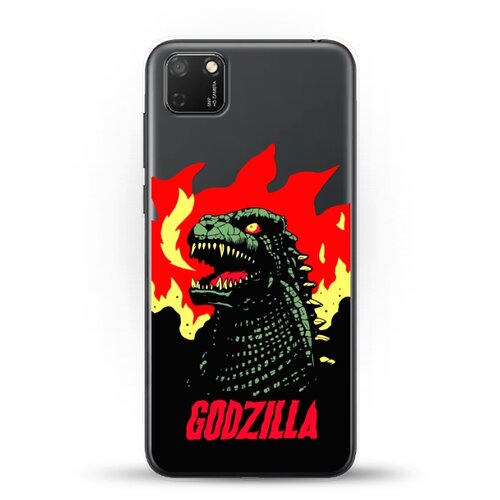 фото Силиконовый чехол годзила на honor 9s andy & paul