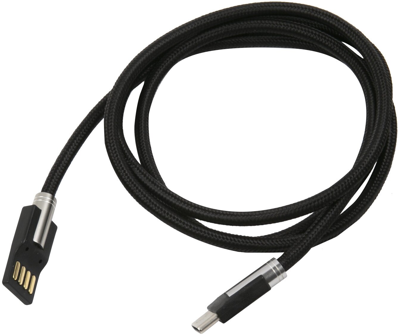 Дата кабель USB - Type-C 1.5А/Провод USB - Type-C/Кабель USB - Type-C разъем/Зарядный кабель черный