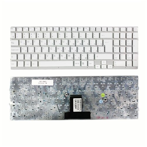 Клавиатура для ноутбука Sony Vaio VPC-EB Series Г-образный Enter Белая без рамки PN 148792871 120000₽
