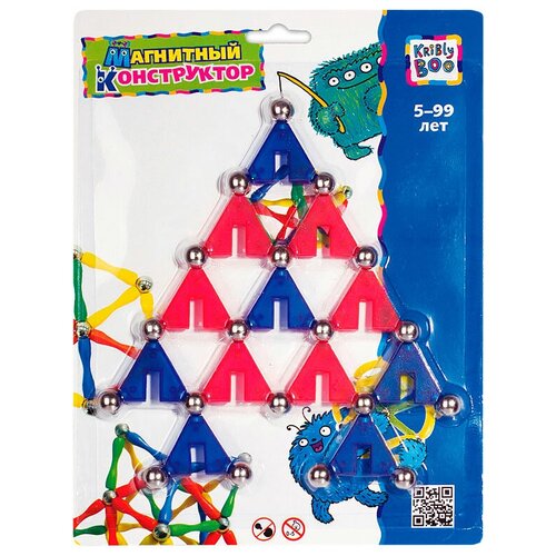 Kribly Boo. Магнитный конструктор арт.1195/9590 