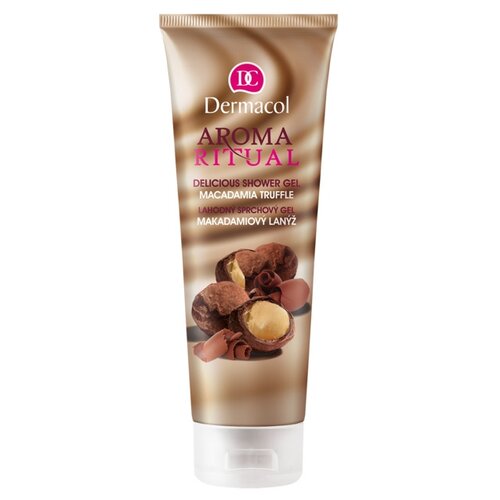 Dermacol Aroma Ritual - нежный гель для душа макадамовый трюфель