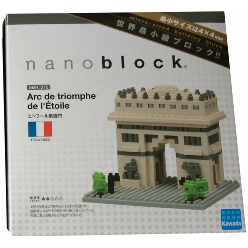 Конструктор Nanoblock Sights to See NBH-075 Триумфальная арка