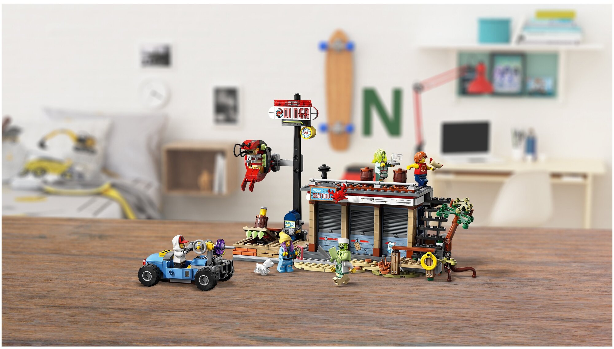 Конструктор Lego Hidden Side Нападение на закусочную, 578 деталей (70422) - фото №9