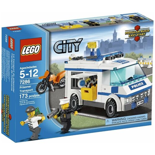 Купить Lego Конструктор LEGO City 7286 Перевозка заключённых, пластик, male