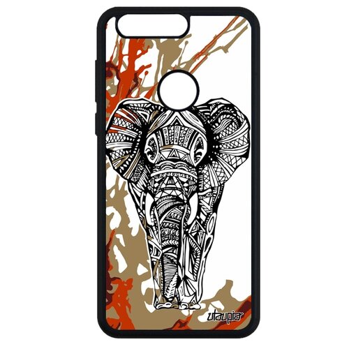 фото Чехол для смартфона honor 8, "слон" мудрый африканский utaupia