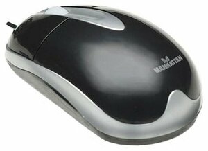 Мышь Manhattan MH3 Classic Optical Desktop Mouse 177016 Black USB