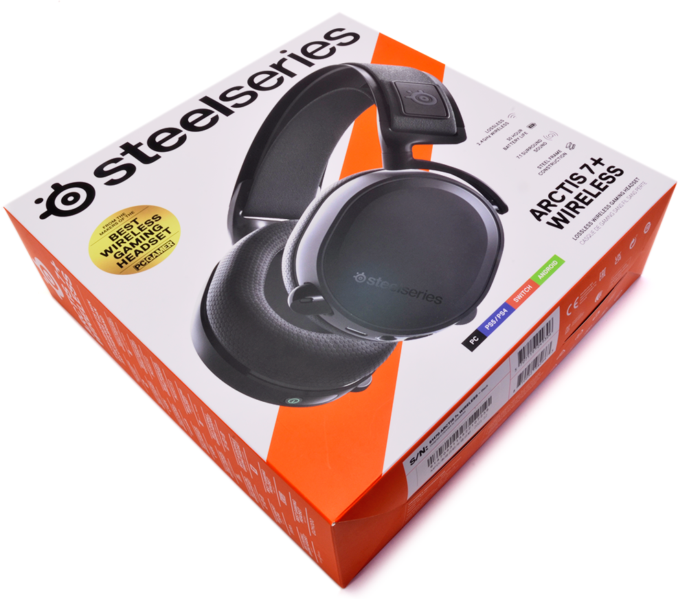 Наушники Steelseries Arctis 7+ черный (61470) - фото №7