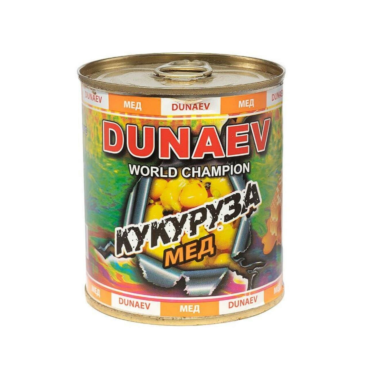 Добавка в прикормку Dunaev 0.32л кукуруза-мёд (банка: металл)