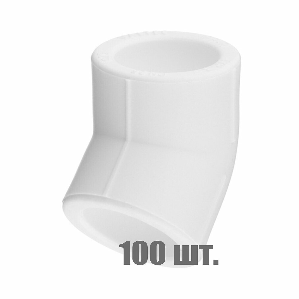 Угол полипропиленовый 25 мм 45° (100 шт.)