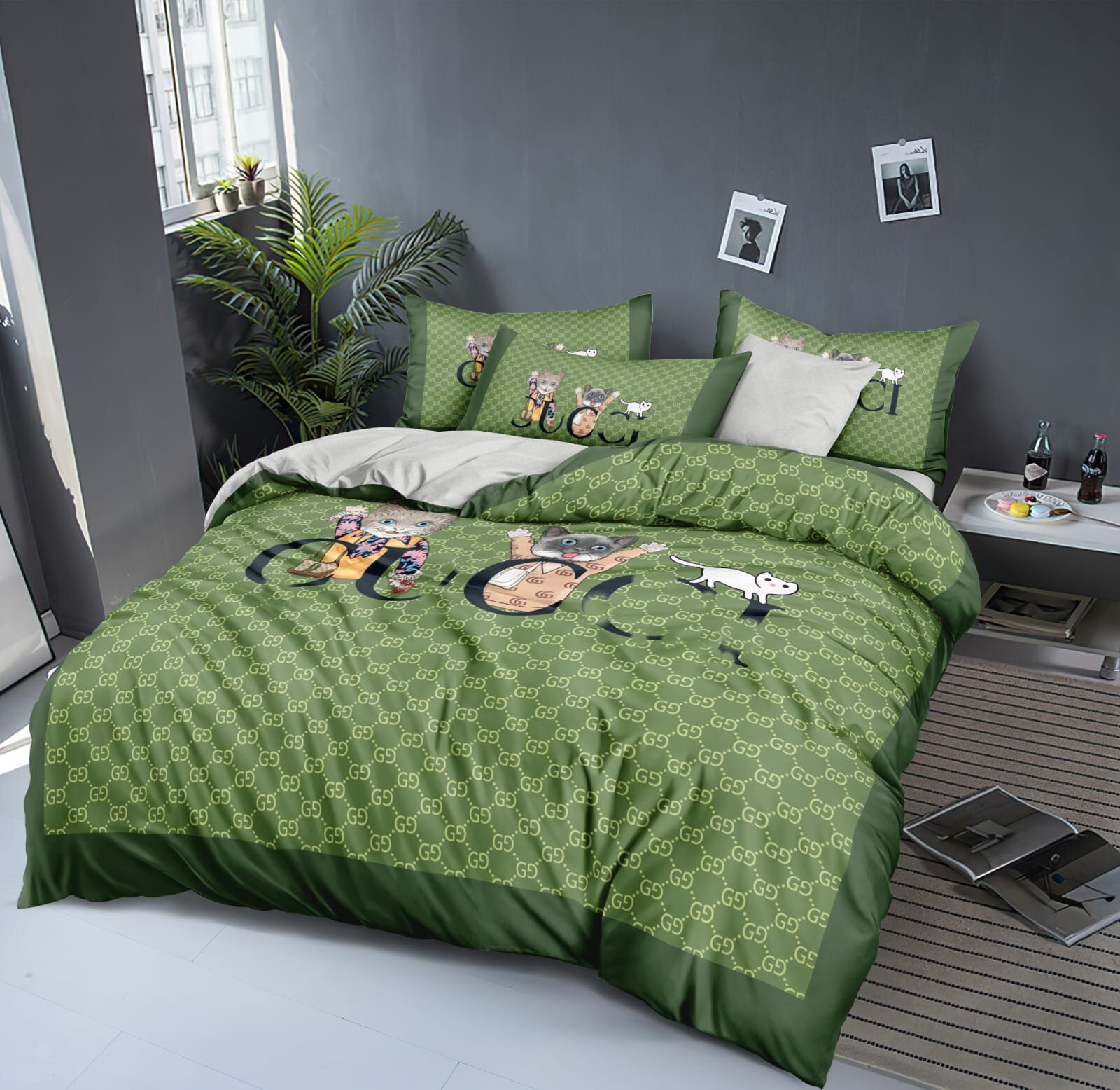 Постельное белье xvtorov Shop "Евро 29", евростандарт, 4 наволочки, подарочная упаковка