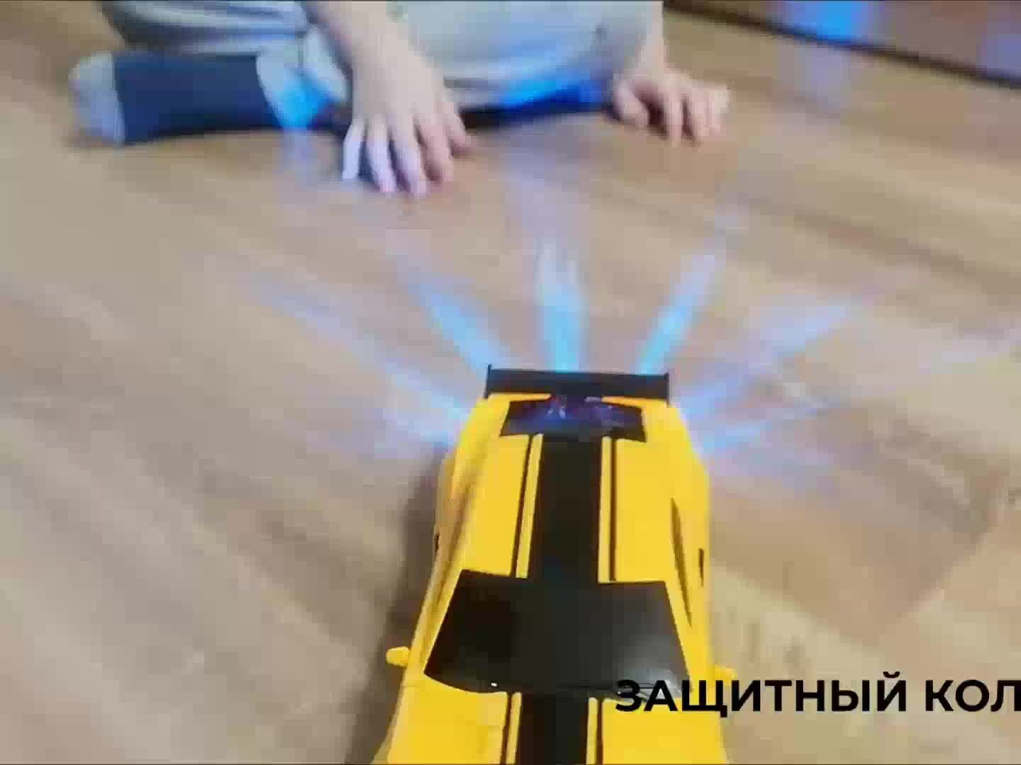 Машина трансформер музыкальная с 3D-светом Бамблби — фото 1
