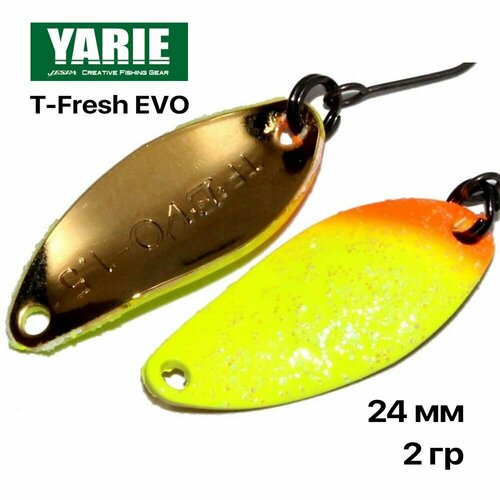 Блесна форелевая колеюлящаяся Yarie T-Fresh EVO 2 гр #BS-03, 1 шт/уп