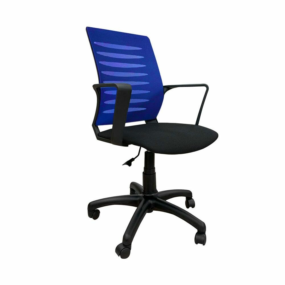 Офисное кресло / для персонала WEBSTAR GTP BLACK PL62_OH3/C11 спинка синяя/сидение черное