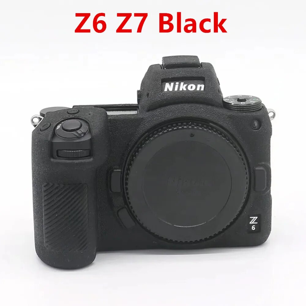 Мягкий силиконовый чехол для камеры Nikon Z5 Z6 Z7 Z6II Z7II