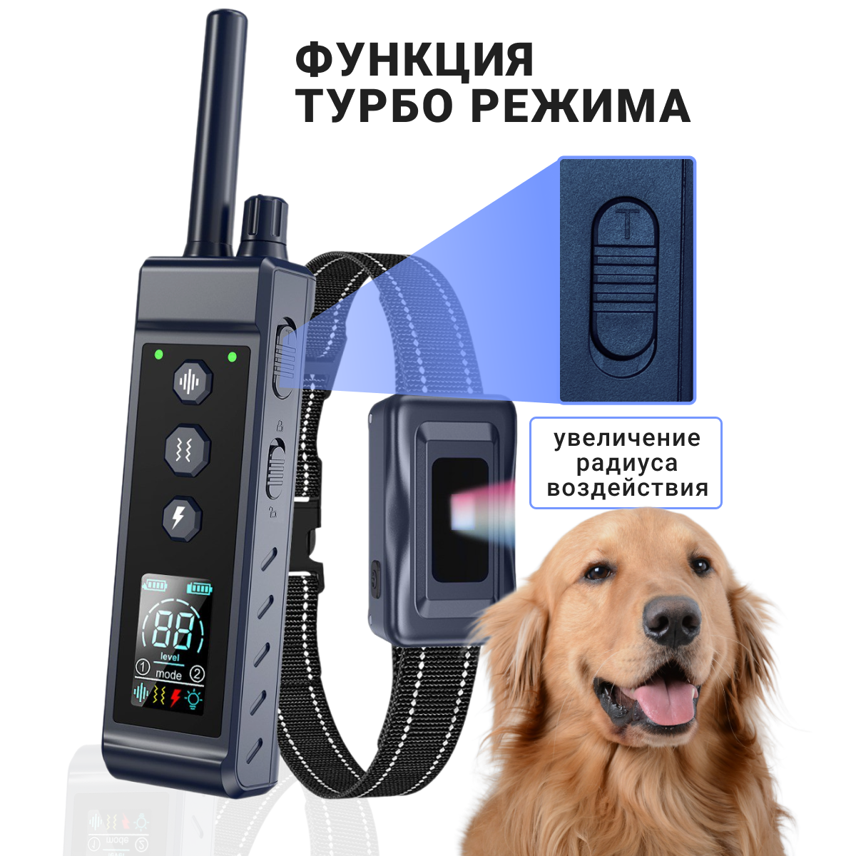 Электронный ошейник для дрессировки собак ST-890 — фото 1