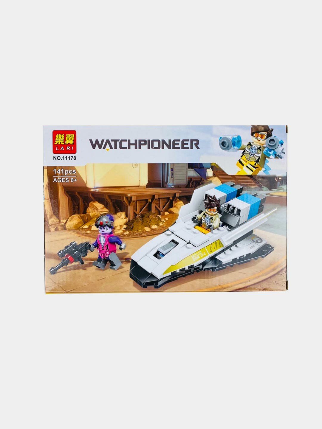 Пластиковый конструктор Watchpioneer, футуристический спидер/вездеход, развивающий, для детей 6+, Код. 00122