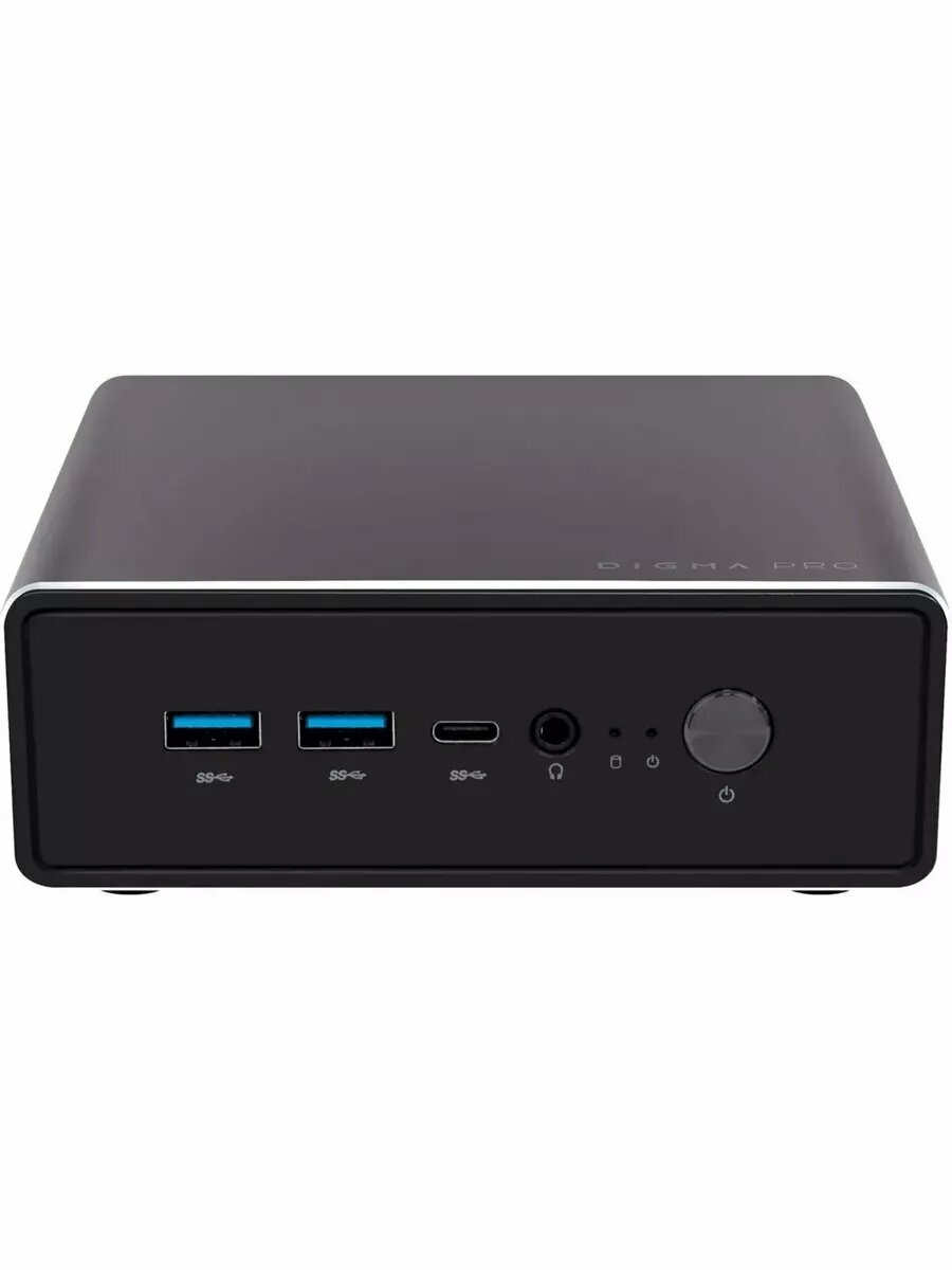 Неттоп Digma Pro Minimax U1 i3 1315U (1.2) 16Gb SSD512Gb UHDG Windows 11 Professional GbitEth WiFi B