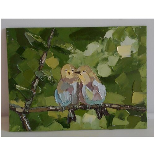 Миниатюра маслом 