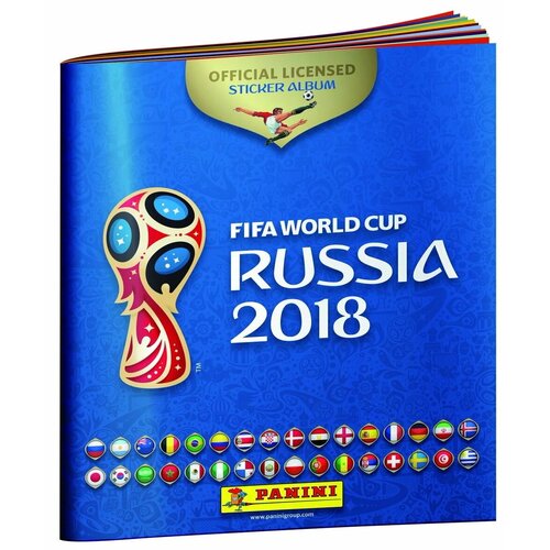 Альбом для наклеек Panini чемпионат мира ПО футболу FIFA 2018 альбом металлическая коробочка и лист наклеек panini чемпионат мира по футболу fifa 2018 15 наклеек