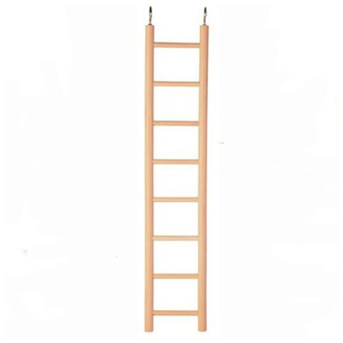 Лестница деревянная для попугая, Flamingo (8 ступенек, 36 см, FL101088) лестница для птиц flamingo для попугаев деревянная 6 ступенек 28см
