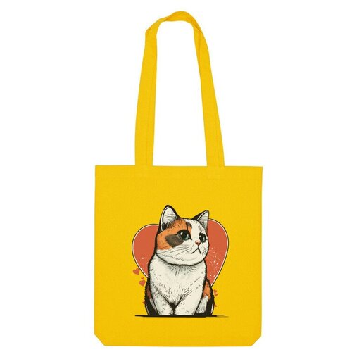 фото Сумка шоппер us basic, желтый