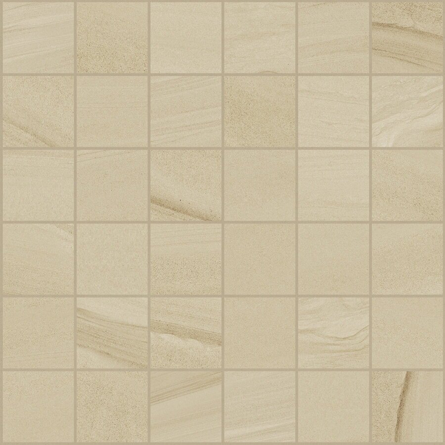 Плитка Италон Wonder Desert Mosaico 5х5 30x30 610110000092 мрамор матовая морозостойкая