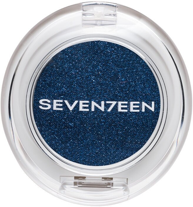 SEVEN7EEN Тени для век компактные EXTRA SPARKLE SHADOW METALLIC №02, джинсовый синий