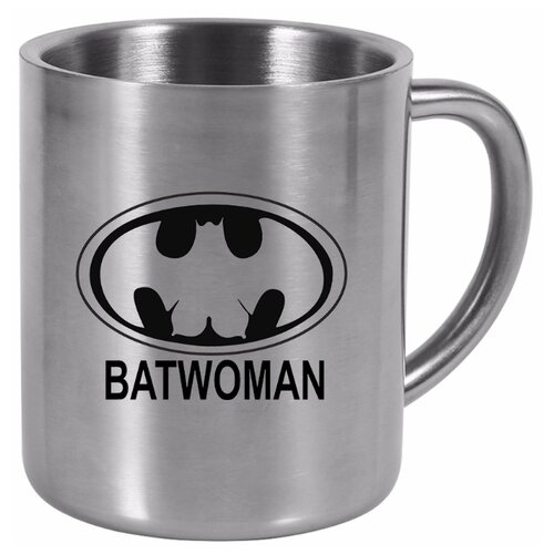 фото Металлическая кружка batwoman drabs