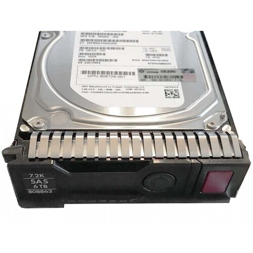 Жесткий диск HP 808727-S21 6Tb 7200 SAS 35 HDD 6990500₽