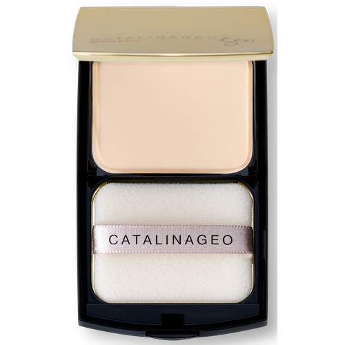 Компактная пудра Catalinageo Wet Coating Powder Two Way Cake SPF 45, 10.5 г, оттенок: 23 Beige