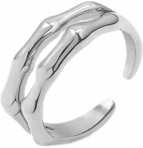 Кольцо Nouvelle mode нержавеющая сталь, размер 17