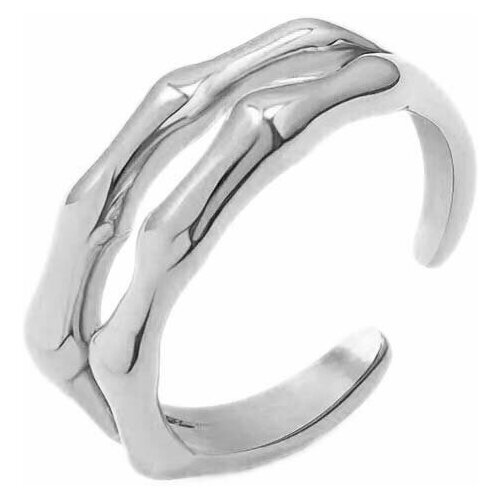 Кольцо Nouvelle mode нержавеющая сталь, размер 17 серьги nouvelle mode нержавеющая сталь